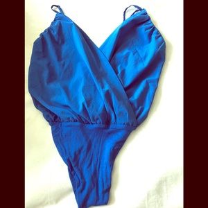 Caribbean Queen open back bodysuit. Size S